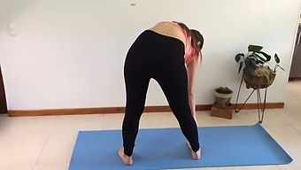 Step-Sister And I Indulged In Hardcore Sex During Yoga Session