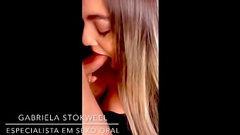 Gabriela Stokweel Gives An Expert Blowjob Until She Reaches Orgasm - Book Your Appointment Now