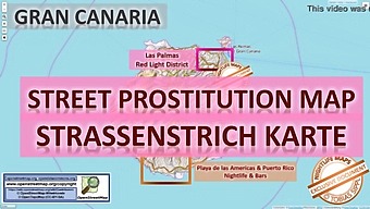 Map Of Erotic Services In Las Palmas, Gran Canaria